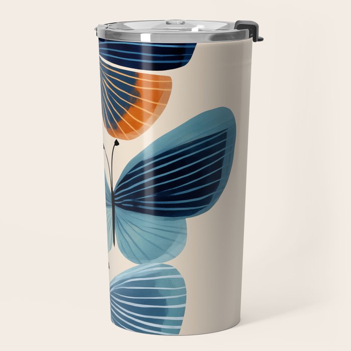 Dancing Butterflies Travel Mug Gallery Image 2
