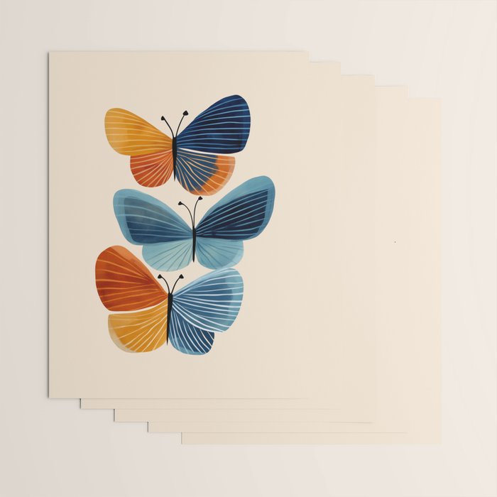 Dancing Butterflies Wrapping Paper Gallery Image 3