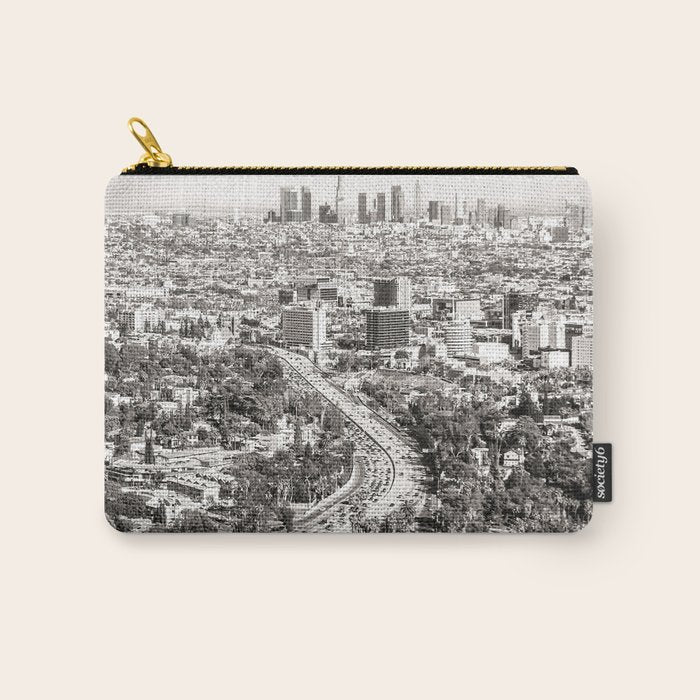 Los Angeles Grey Carry All Pouch Gallery Image 1