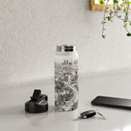 Los Angeles Grey Water Bottle Gallery Image 4