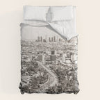 Los Angeles Grey Comforter Gallery Image 6