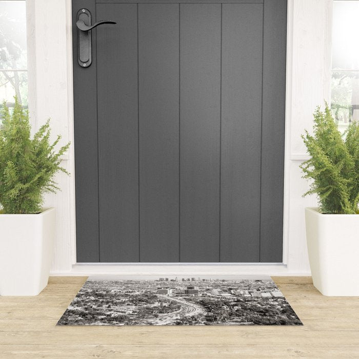 Los Angeles Grey Welcome Mat Gallery Image 3