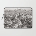 Los Angeles Grey Laptop Sleeve Gallery Image 1