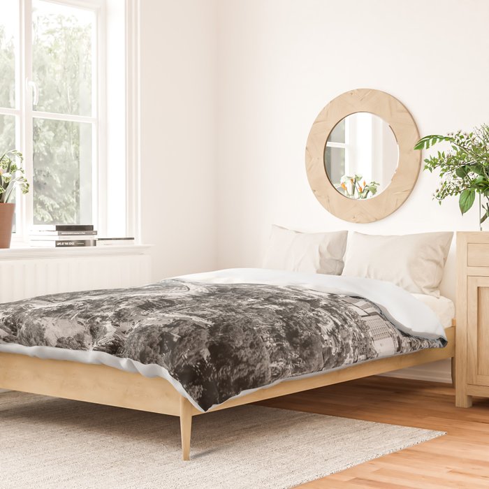 Los Angeles Grey Duvet Cover Gallery Image 2