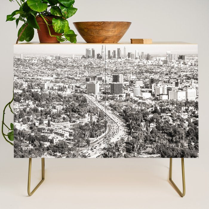 Los Angeles Grey Credenza Gallery Image 1