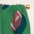 BALLS American Football - pattern Window Curtain Gallery Image 2