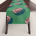 BALLS American Football - pattern Table Runner Gallery Image 1