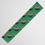 BALLS American Football - pattern Table Runner Gallery Image 3