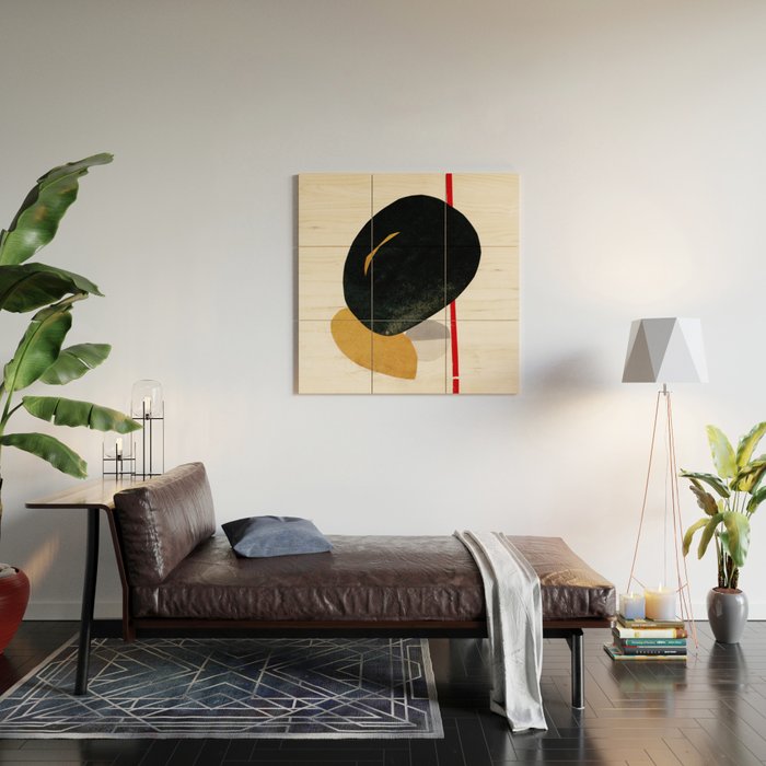 Abstract 005 Wood Wall Art Gallery Image 2