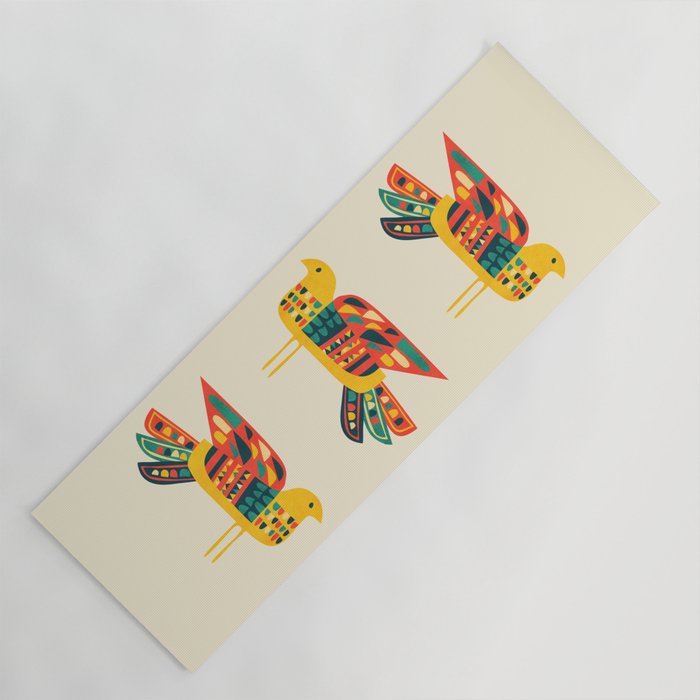 Century Bird Yoga Mat Gallery Image 1