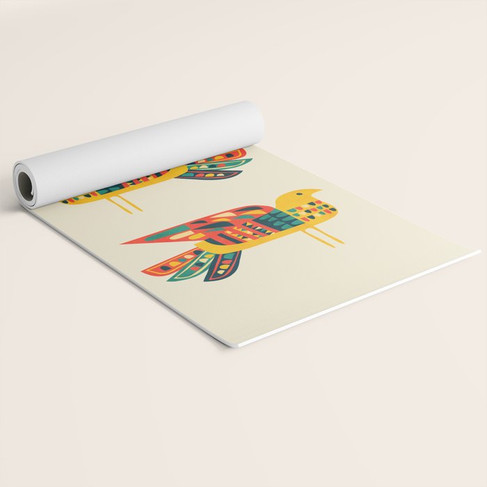 Century Bird Yoga Mat Gallery Image 2