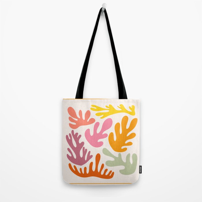 Candy Coral Matisse  Tote Bag Gallery Image 2