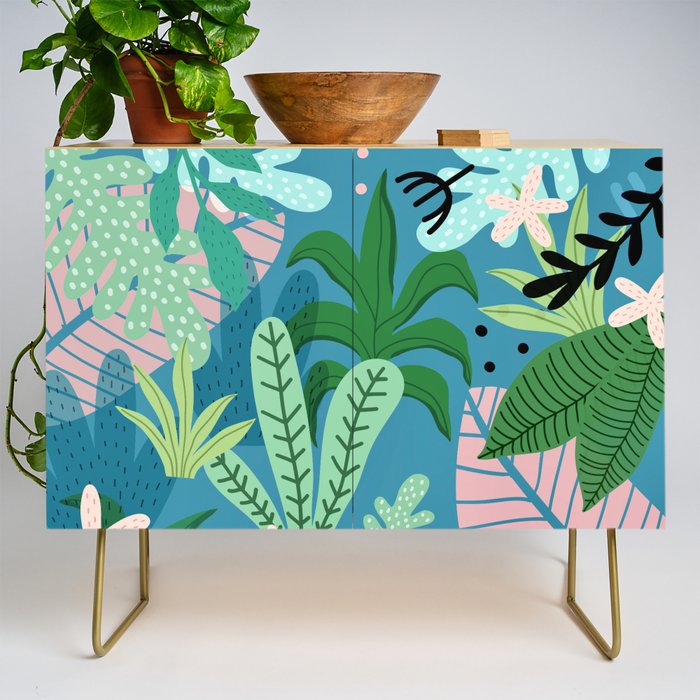 Into the jungle - twilight Credenza Gallery Image 1