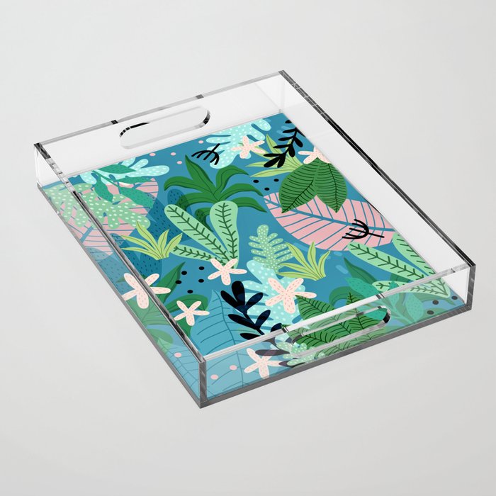 Into the jungle - twilight Acrylic Tray Gallery Image 1