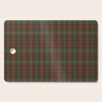 Burgundy Green Classic Plaid Cutting Board Gallery Image 1