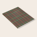 Burgundy Green Classic Plaid Notebook Gallery Image 2