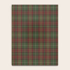 Burgundy Green Classic Plaid Notebook Gallery Image 4