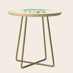 cloudy with a chance of rainbow Side Table Gallery Image 1