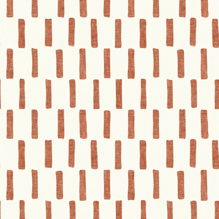 block print dash - terra cotta Coffee Mug Gallery Image 2