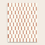 block print dash - terra cotta Notebook Gallery Image 4