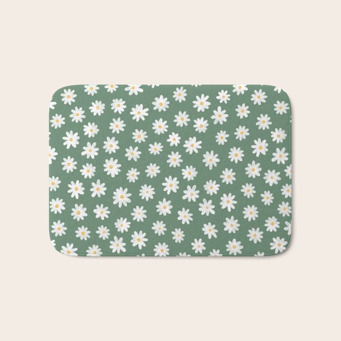 Daisy fields Bath Mat Gallery Image 1