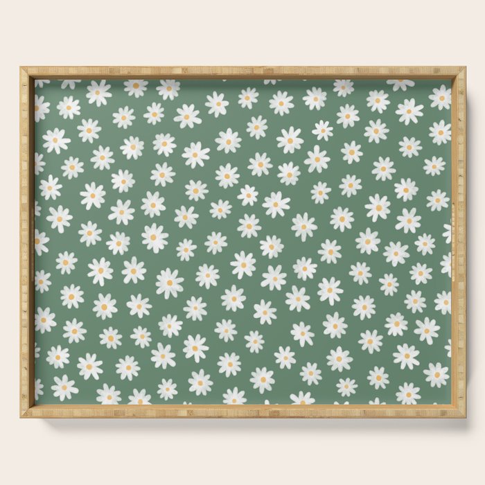 Daisy fields Serving Tray Gallery Image 1