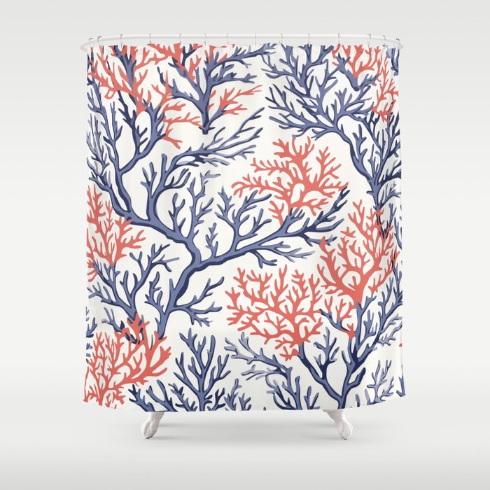 Corals of Aethoria Shower Curtain Gallery Image 1