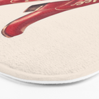These Boots - Yeehaw Rustic Red n Neutral Bath Mat Gallery Image 3