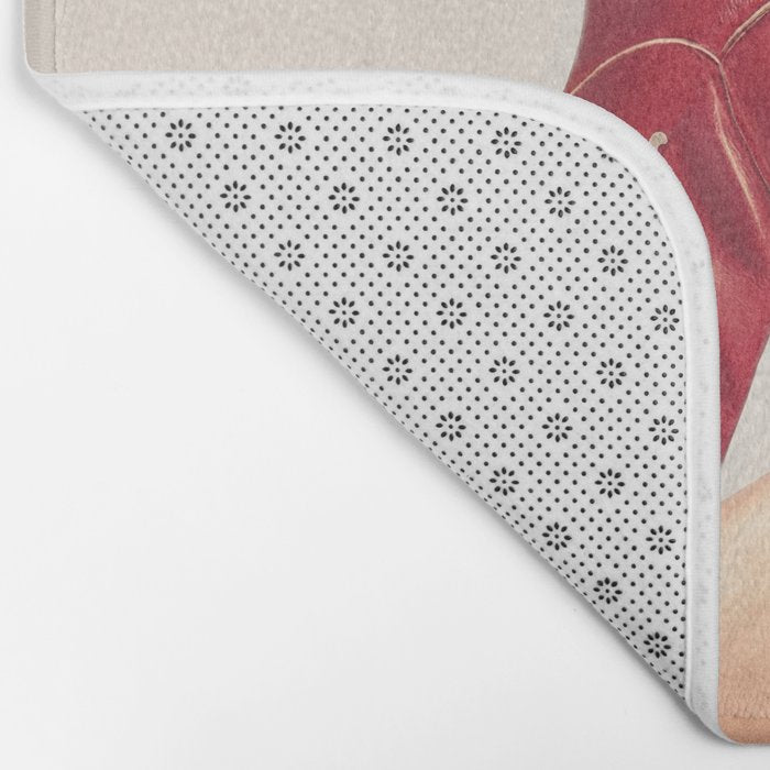 These Boots - Yeehaw Rustic Red n Neutral Bath Mat Gallery Image 2