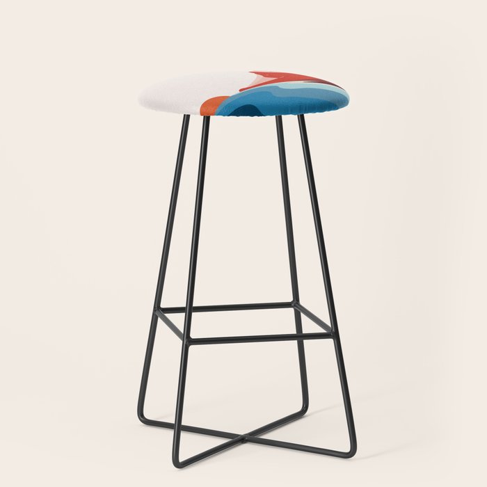 Cat Landscape 6: First Dawn Stool Gallery Image 1