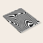optical illusion (black + white) Notebook Gallery Image 2