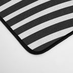 optical illusion (black + white) Desk Mat Gallery Image 4