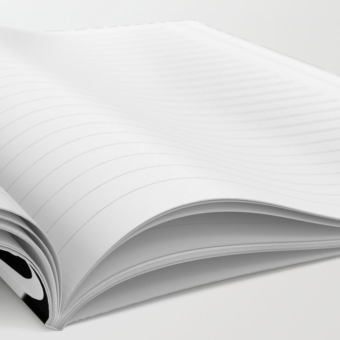 optical illusion (black + white) Notebook Gallery Image 2