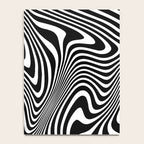 optical illusion (black + white) Notebook Gallery Image 4