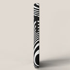optical illusion (black + white) iPhone Case Gallery Image 2