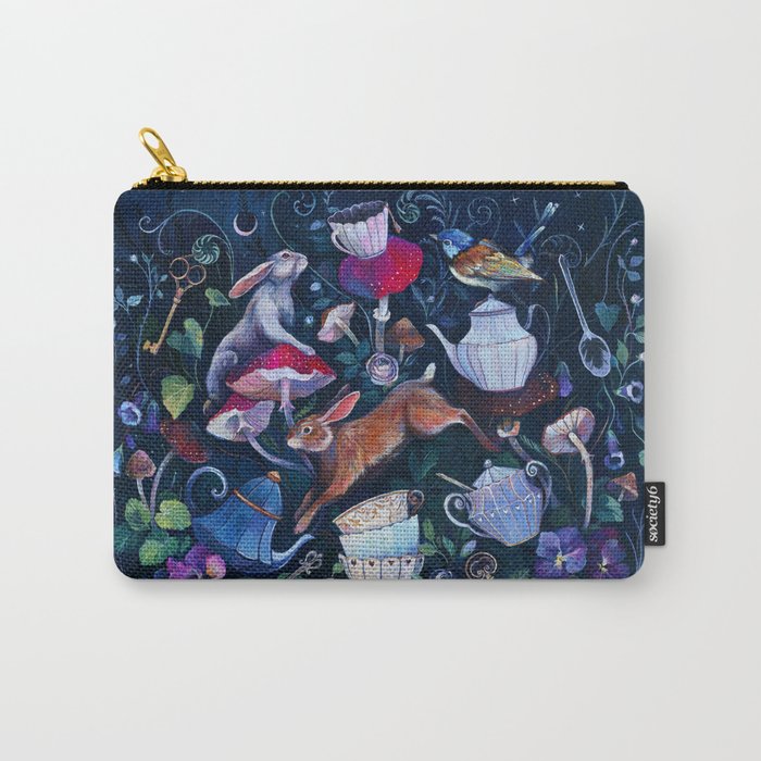 Wonderland Tea Party Carry All Pouch Gallery Image 1