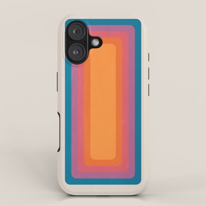 Vintage California Sun 02 iPhone Case Gallery Image 1
