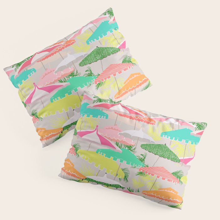 Palm Springs - poolside Pillow Sham Gallery Image 3