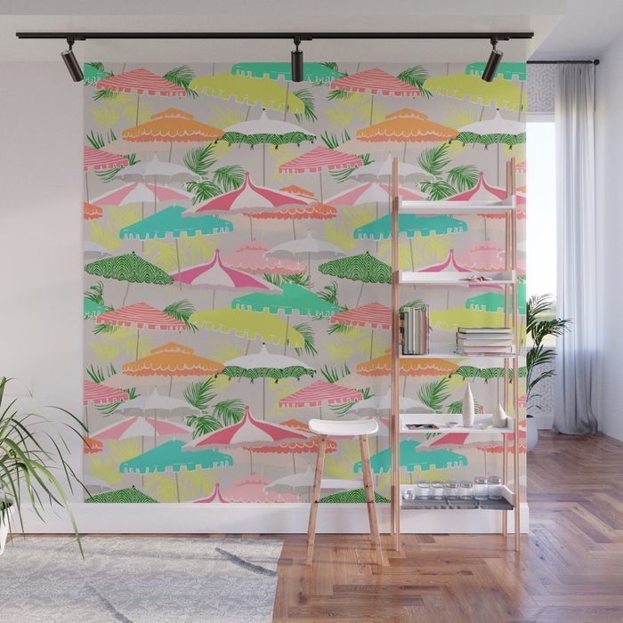 Palm Springs - poolside Wall Mural Gallery Image 1