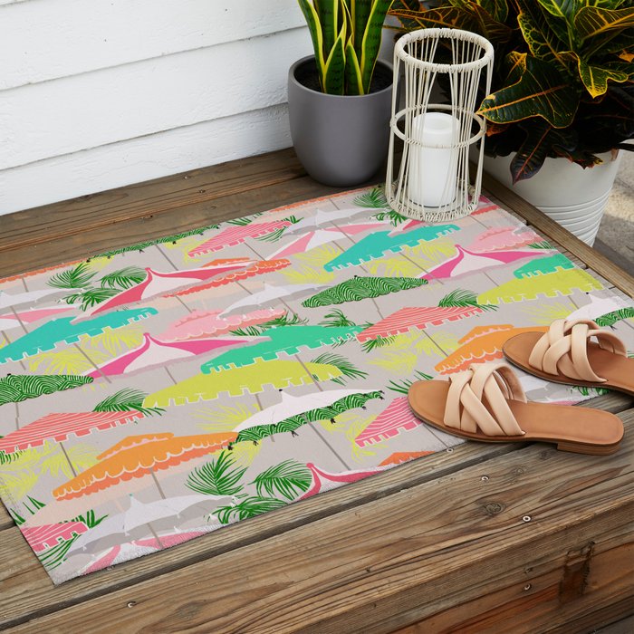Palm Springs - poolside Outdoor Rug Gallery Image 2