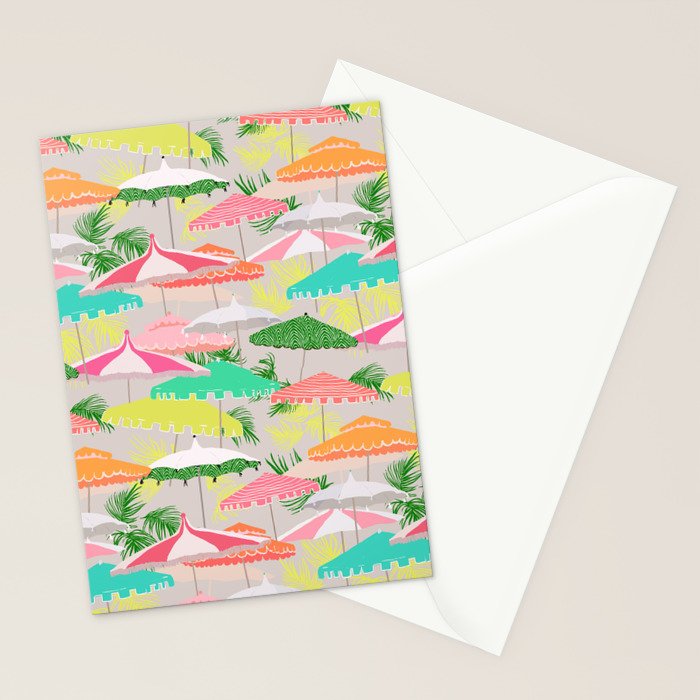 Palm Springs - poolside Stationery Card Gallery Image 2