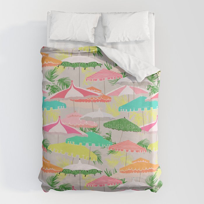 Palm Springs - poolside Duvet Cover Gallery Image 1