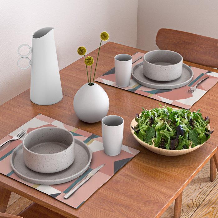 Maximalist Geometric 01 Placemat Gallery Image 2