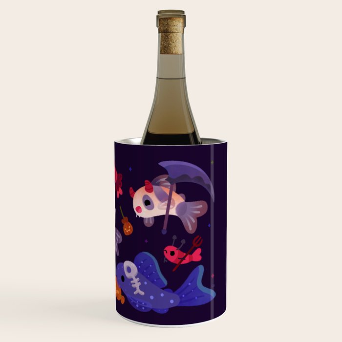 Spooky Cory cats Wine Chiller Gallery Image 3