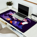 Spooky Cory cats Desk Mat Gallery Image 2