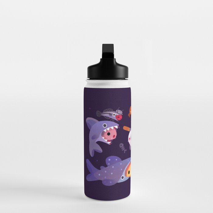 Spooky Cory cats Water Bottle Gallery Image 3
