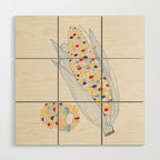 Corn Wood Wall Art Gallery Image 1
