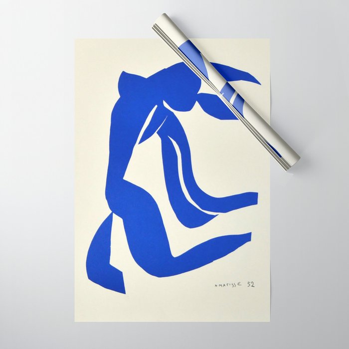 Blue Nude Dancing - Henri Matisse Wrapping Paper Gallery Image 1