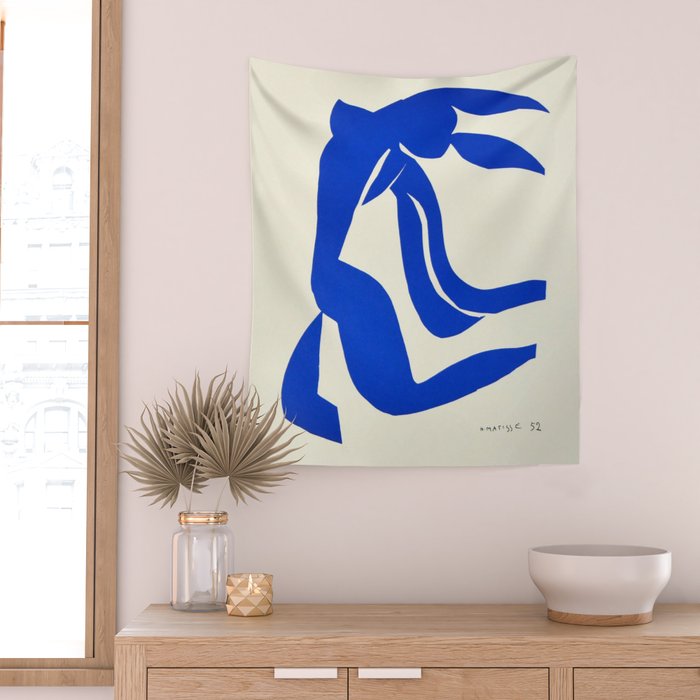 Blue Nude Dancing - Henri Matisse Wall Tapestry Gallery Image 2