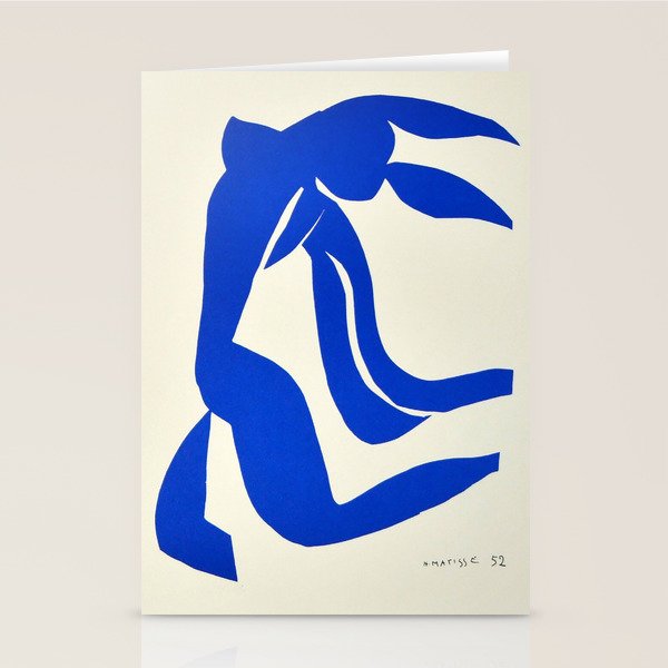 Blue Nude Dancing - Henri Matisse Stationery Card Gallery Image 2